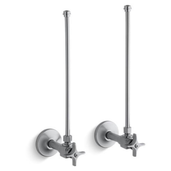 KOHLER K-7605-P-G Angle Supply, Brushed Chrome