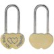 thumbnail image 1 of Love Lock Heart Padlock 3.5"/50mm Engraved Love You Forever Wish Lock, 1 of 1