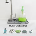 thumbnail image 2 of Splashproof Kitchen Sink Faucet Cover Pad, Water Blocking Splash Guard Mat for Kitchen Bathroom Vanity Sink, No More Mess, Leakproof Drip Catcher, Easy to Clean, Dishwasher Safe Accessories, 2 of 7