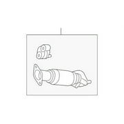 Genuine OE Kia Exhaust Pipe - 28610-A7300
