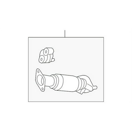 Genuine OE Kia Exhaust Pipe - 28610-A7300