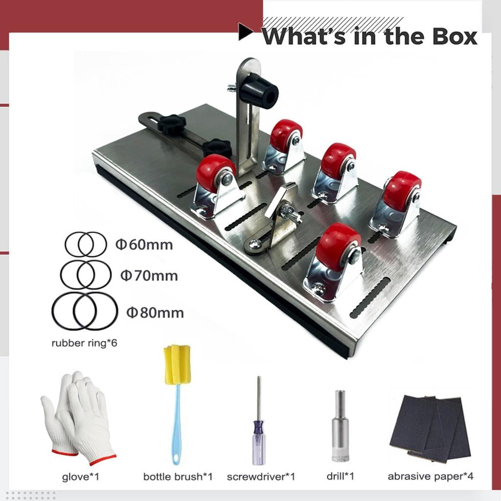 CEORPER Adjustable DIY Glass Bottle Cutter Tools Wine Beer Cups Cutting Machine