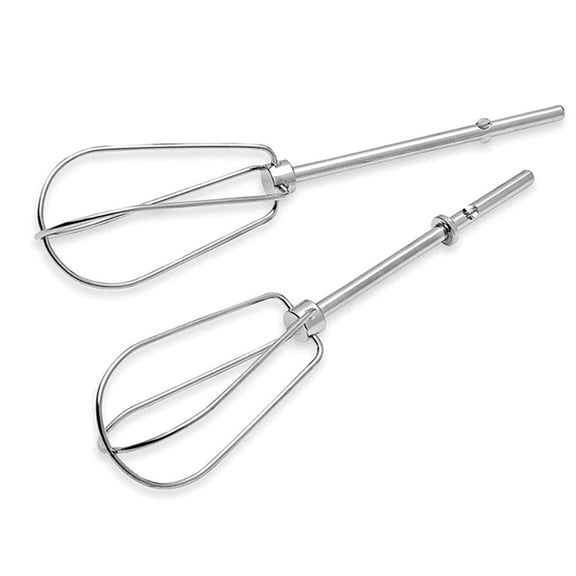2PCS Hand Mixer Attachments Eggs Beater Head Mixer Heads Stainless Steel Suitable for Baking Cream