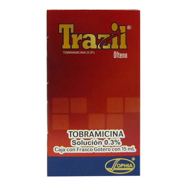 Trazil 0.3% solución oftálmica 15 ml