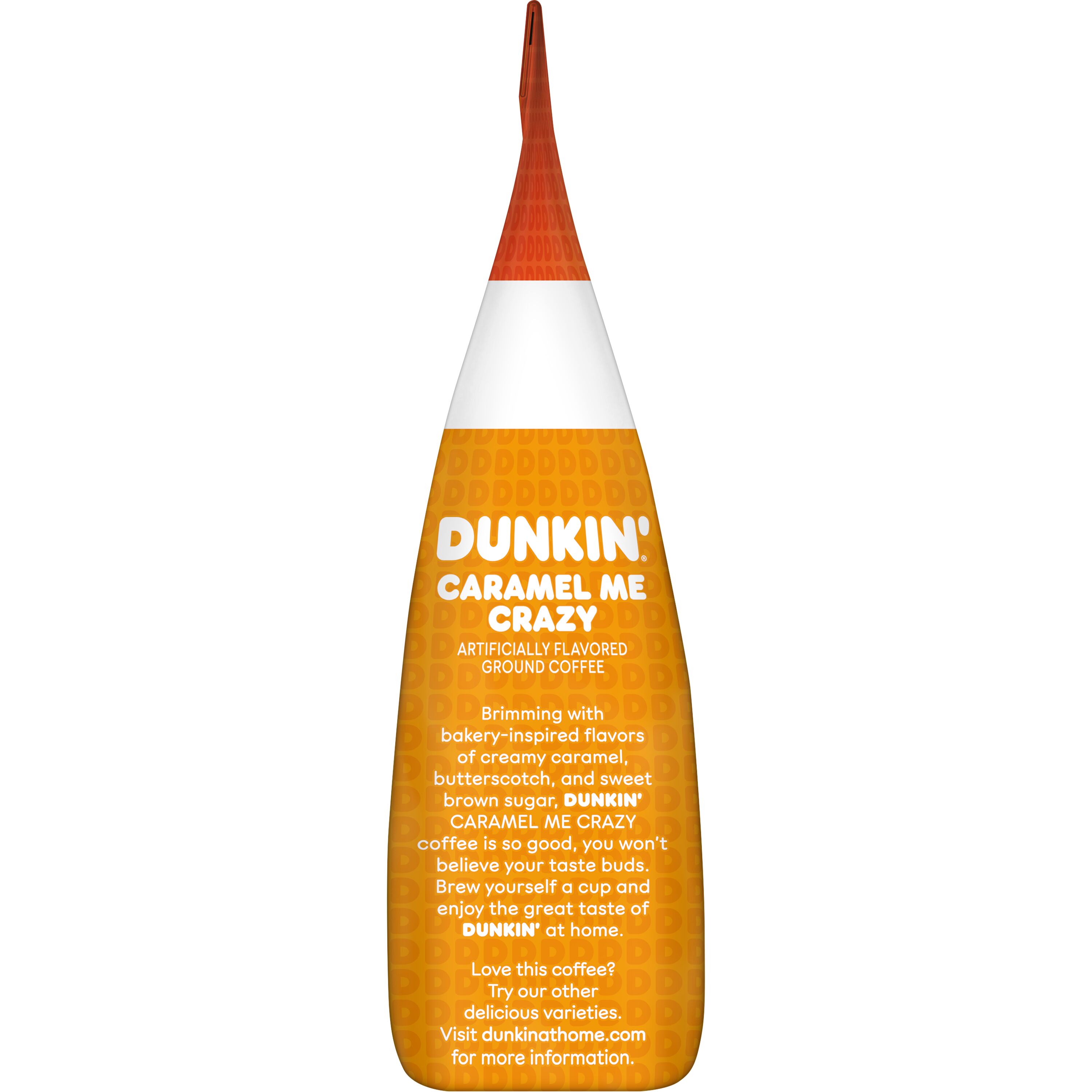 Dunkin Donuts Caramel Coffee Cake Flavored Ground Coffee 11 Ounce Walmart Com Walmart Com