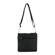 Rosetti Womens Midge Mid Crossbody, Black