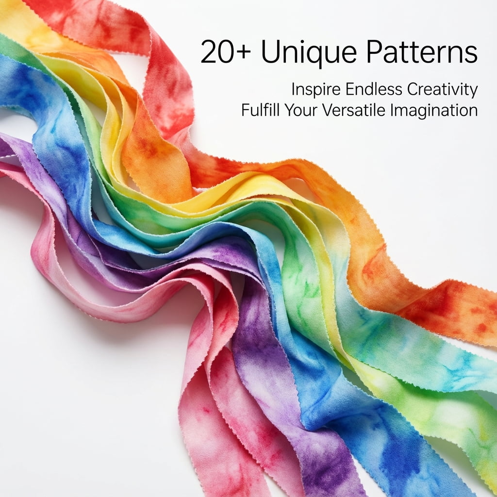 iMzoon 80 Pcs Jelly Roll Fabric Strips for Quilting Sewing,2.56 Inch Precut Cotton Fabric Bundles with Wavy Edges, Rainbow Color Ombre Floral Quilting Fabric, Perfect for Quilt DIY Sewing Supplies
