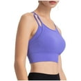 thumbnail image 4 of Timegard Sports Bras for Women High Support Spaghetti Strap Sleeveless Workout Running Yoga Bras Camis, 4 of 6