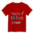 thumbnail image 4 of Girls Tops 100 Days Of School Shirt for Toddler Happy 100th Day T-Shirt Kids Tees Tops, 4 of 4