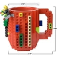 thumbnail image 4 of Taza de Bloques AJR Roja, 4 of 6