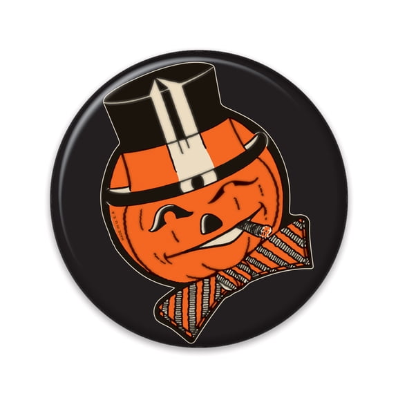 Vintage Halloween JOL Button, 2", (6/Pkg)