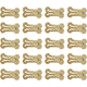 thumbnail image 1 of Pinzas para el pelo con forma de hueso de 1 pulgada, accesorios para el cuidado de mascotas, para perros, gatos y cachorros, paquete de 20, 1 of 5