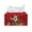 Christmas Santa Dachshund, variant on Psesaysky Thanksgiving Pumpkins Rectangle Tissue Box Cover, Waterproof Pu Leather Car Tissue Holder with Bottom Buckle Napkin Holder Organizer for Bathroom, Bedroom, Hotel, Office Desk 9.7"X5.2"X5.1"