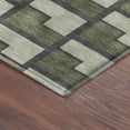 thumbnail image 3 of Addison Rugs Mayfield Premium Machine Washable Transitional Geometric Olive Rectangle Rug, 10' x 14', 3 of 6