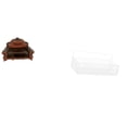 thumbnail image 1 of Sofá Miniatura, Sillón Individual, Modelo DIY, Accesorio, Mueble, Habitación, Micropaisaje, Regalo, Decoraciones Para Paisajes En Miniatura., 1 of 8