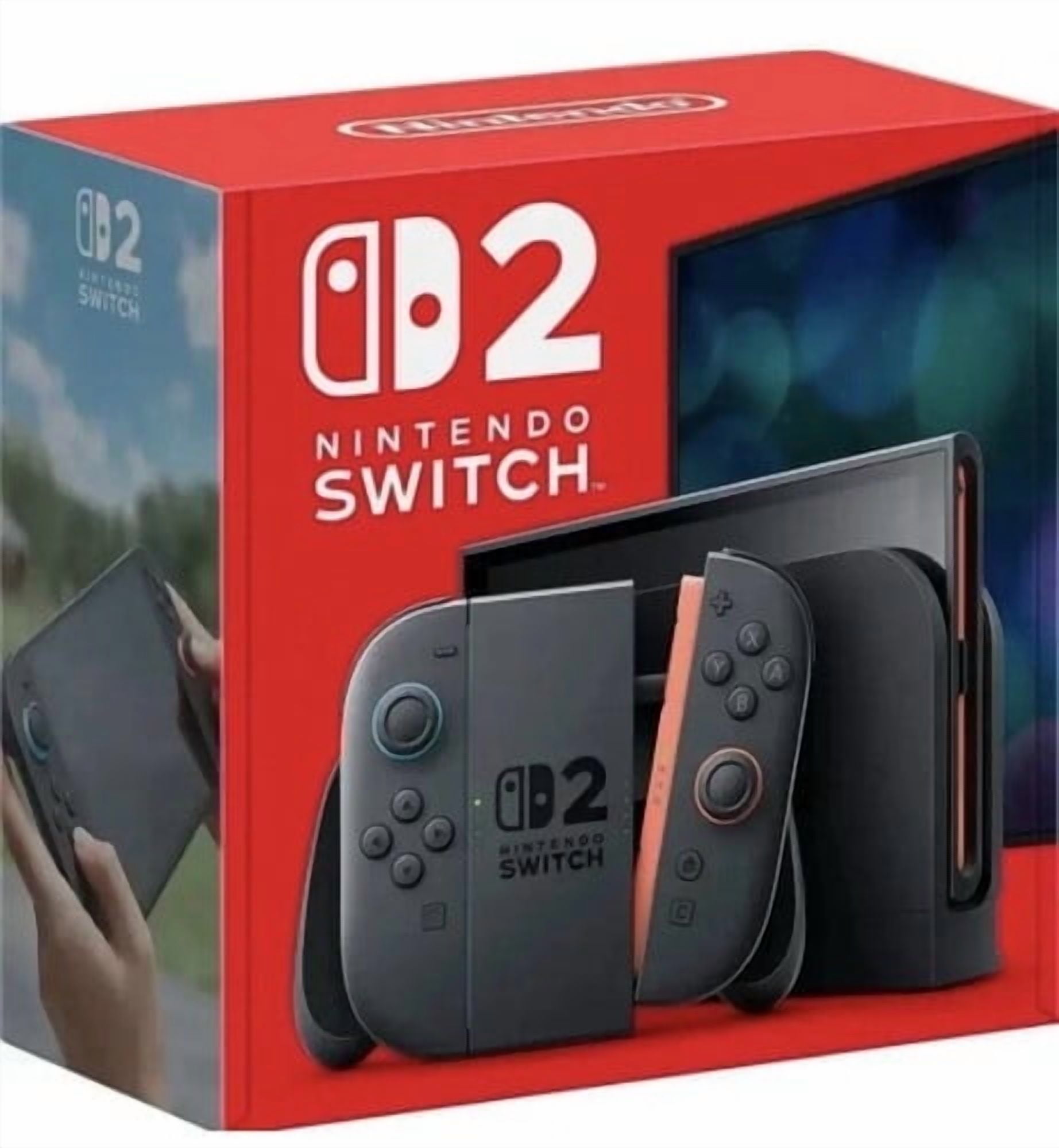 2025 Newest Nintendo Switch™ 2 Console with PTECH Controller Cover Skin