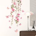 thumbnail image 1 of Calcomanía de pared de la pared de de flores decoración de calcomanías de pared regalante de cáscara decorativa confiable y palo para la sala, 1 of 8