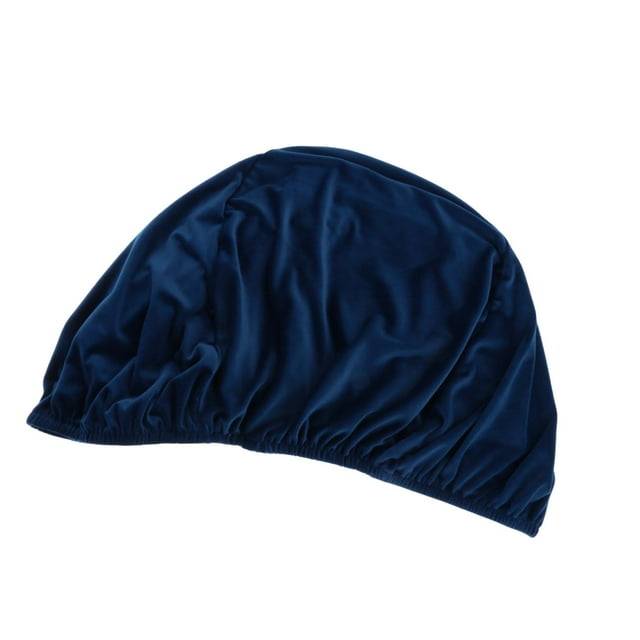 Funda de repuesto para silla redonda tipo platillo, lavable, de jacquard, para comedor. Azul
