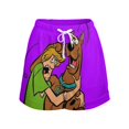 thumbnail image 2 of Scooby Doo Shaggy Women's Leg Shorts Drawstring Elastic High Waist Loose Short Summer Home Beach Holiday Sweat Shorts With Pockets For Lady Girls, 2 of 6