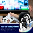 thumbnail image 7 of Game Controller Holder Headset Stand Compatible with Xbox PS5 PS4 Nintendo Switch Pro 2-Tier Colorful Controller Stand Gaming Accessories with 6-Games Organizer Headphone Holder, 7 of 7