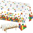 thumbnail image 1 of MGEZCOO - Paquete de 3 manteles de mariposas desechables de plástico para mesa, decoración de cumpleaños para niñas y niños, 108 x 54 pulgadas, 1 of 7