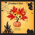 thumbnail image 3 of HCTSHG ​​Pumpkin Tree Centerpiece​​, Autumns Thanksgiving Display, ​​Dining Table Decor​​, Harvest Flower Ornaments for Living Room Mantel Holiday Ambiance, 3 of 9