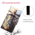 thumbnail image 5 of Allytech Wallet Case for iPhone 14 Cute Animals Love Butterfly Pattern, Purse Case with Card Slots Holders Kickstand Function Handstrap Lanyard Women Girls Case for iPhone 14,F, 5 of 6