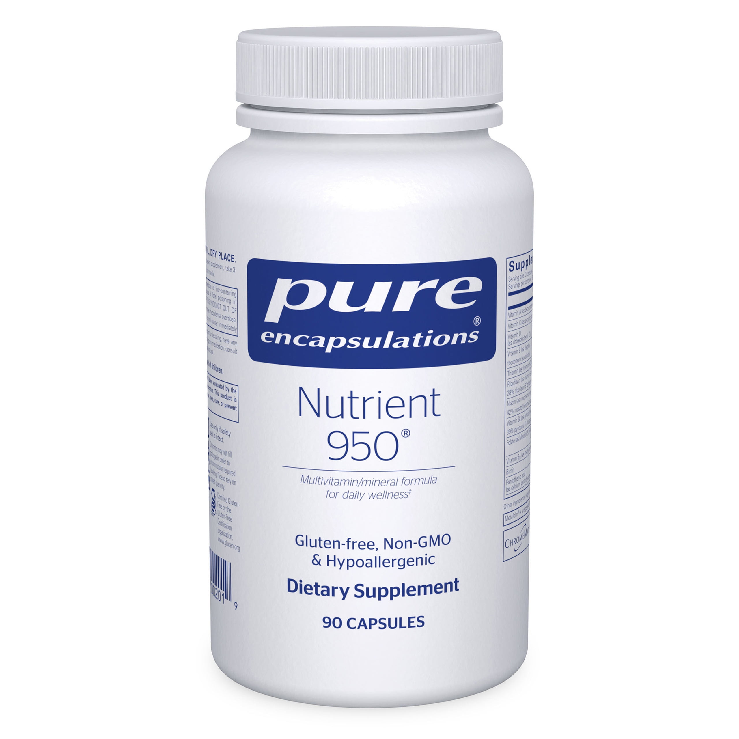 Pure Encapsulations L-Methionine | Glutathione and Amino Acid Supplement  for Joints, Liver and Pancreas Support, Antioxidants, and Nervous System* |  60 Capsules - Walmart.com