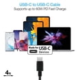 thumbnail image 3 of Naztech 18W PD Wall charger + USB-C to USB-C 4ft Cable Blk (15146-HYP), 3 of 3