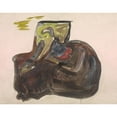 thumbnail image 2 of Edvard Munch 18x15 Gold Ornate Wood Frame and Double Matted Museum Art Print Titled - Set Design for Henrik Ibsen's Ghosts (1906), 2 of 4