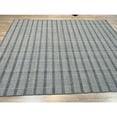 thumbnail image 3 of EORC MH6GY6X9 Hand-Knotted Wool HANDLOOM Rug, 6' x 9', White/ Gray Area Rug, 3 of 5