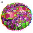 thumbnail image 1 of EIMELI Housse de Coussin de Sol Mandala Bohème Rond 43cm Décoration Canapé Maison, 1 of 8