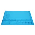 thumbnail image 2 of Magnetic Insulation Silicone Work Mat Heat Resistant Soldering Repair Mat Heat Insulation Pad, 2 of 5