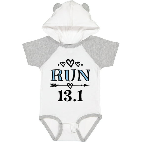 Inktastic Running Half Marathon Run Girls Baby Bodysuit