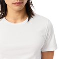 thumbnail image 3 of Camiseta interior Lacoste, 100% algodón, corte ajustado, cuello redondo, para hombre, color blanco, talla XS, 3 of 4