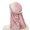Pink, variant on Headscarf Cap Hip Hop Solid Color Elastic Oversized Headwear Clothes Accessory Velvet Women Men Long Tail Headw