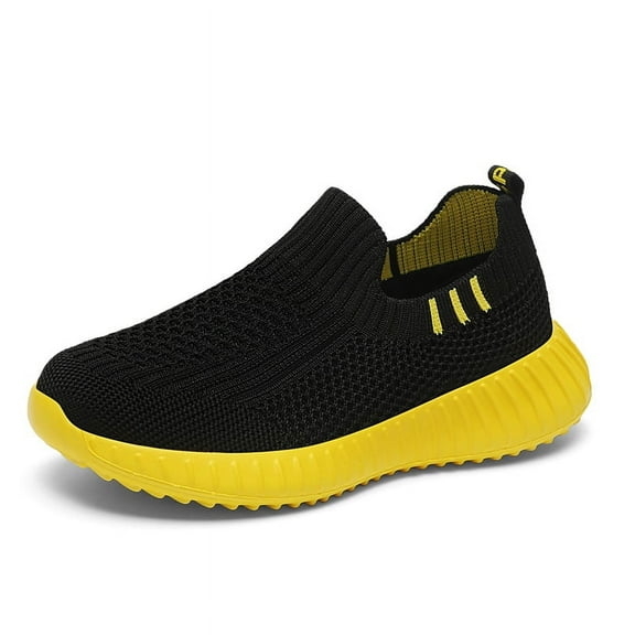 Kids Mesh Sneakers Boys Girls Casual Shoes Unisex-Child Lightweight Breathable Athletic Running Tennis Walking School Shoes
