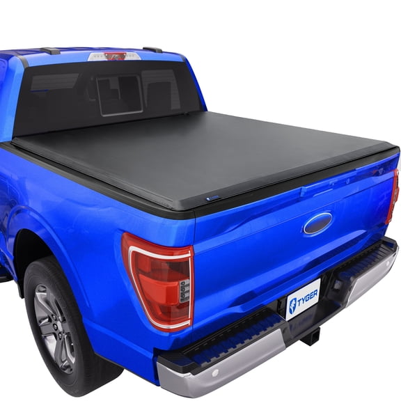 Tyger Auto T1 Soft Roll-up Truck Bed Tonneau Cover Compatible with 2015-2025 Ford F-150 | 6.5' (79") Bed | TG-BC1F9030