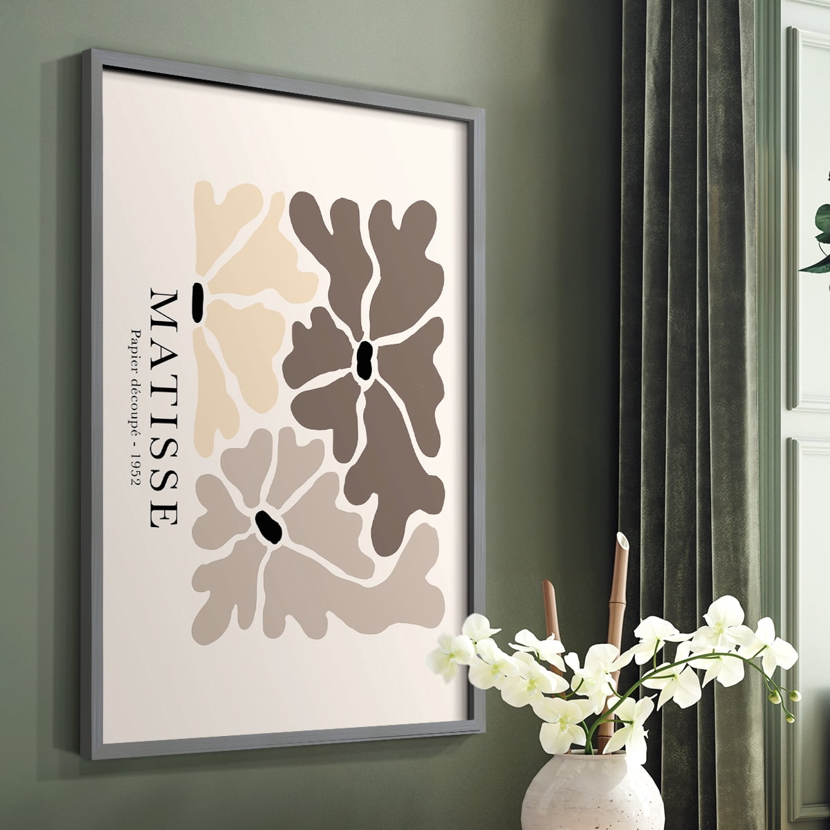 Matisse CCXLIX in Solid Wood 8 x 10 Framed Print
