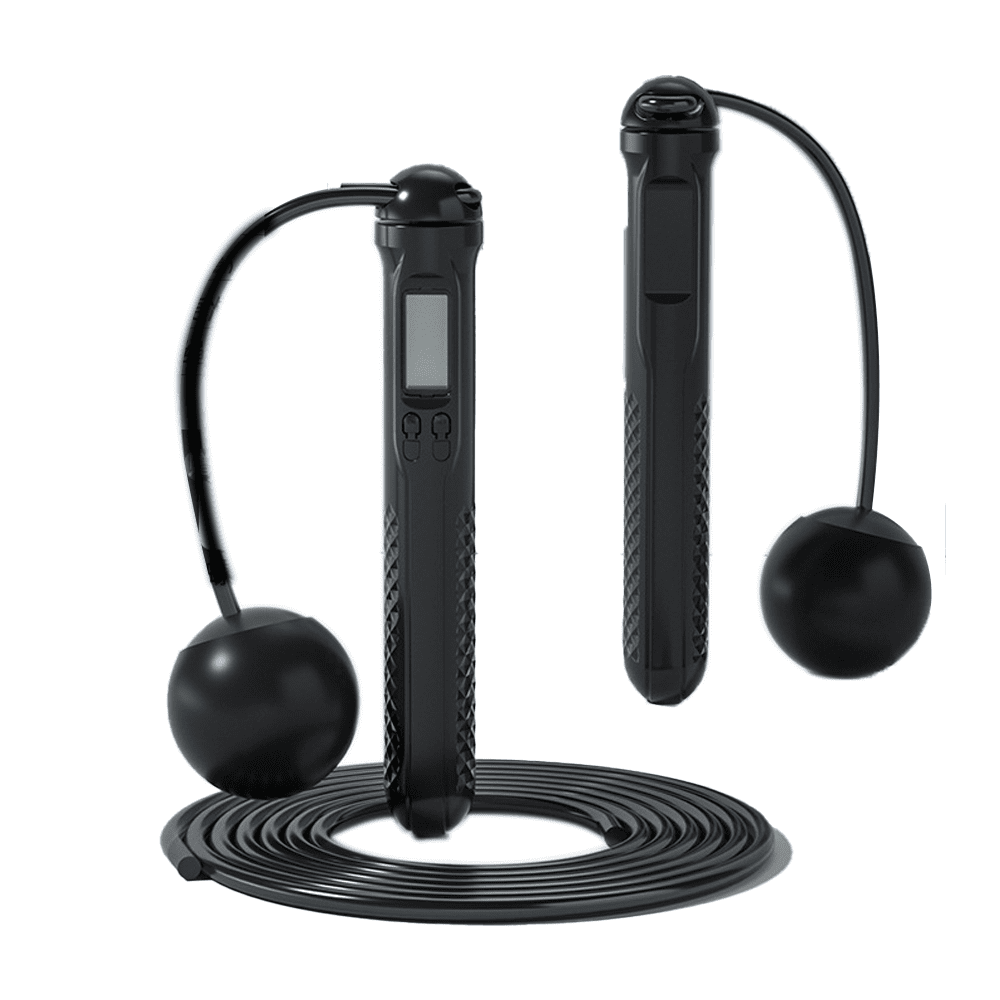 Cordless Skipping Rope with Calorie Counter, Adjustable Speed Jumping ...