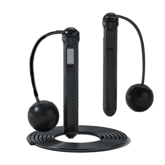 Cordless Skipping Rope with Calorie Counter, Adjustable Speed Jumping for Fitness Workout