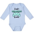 thumbnail image 3 of Inktastic Dad's Gaming Buddy- Aqua Controller Boys or Girls Long Sleeve Baby Bodysuit, 3 of 5