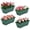 Green, variant on Railing Planter Boxes, Deck Rail Planter for Outdoor Plants, Hanging Railing Window Boxes Planter with Drainage Tray, Window Flower Pots with Brackets, for Over Rail Porch Fence, Balcony & Home Decor