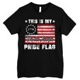 thumbnail image 3 of FLAGWIX Patriotic American Gifts - This Is My Pride Flag, American 4th Of July Gifts - Mens Shirts, 3 of 6