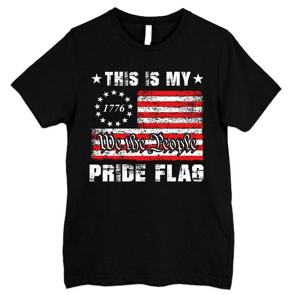 FLAGWIX Patriotic American Gifts - This Is My Pride Flag, American 4th Of July Gifts - Mens Shirts