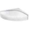 Swan CS-1616-010 Composite Wall Mounted Shower Seat, Available in Various Colors