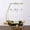 Gold, variant on Wine Rack,Wine Holder Stand &Kitchen Tabletop Decoration，Metal Wine Bottle Rack For Holds 1 Bottle 4 Glasses