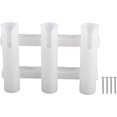 thumbnail image 1 of HUGFEGWE Fishing Rod Holder ABS 3 Tubes Rack Bracket Portable Durables for Freshwater Seawater Kayak Yacht CJB91-51377, 1 of 9