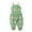 Green, variant on Toddler Birthday Jumpsuit Easter Baby Girls Overalls Romper Outfit Sleeveless Rabbit Print Bell Bottom Jumpsuit 1 to 6 Years