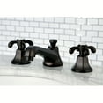 thumbnail image 2 of Kingston Brass KS4465TX 8 in. Widespread Bathroom Faucet, Oil Rubbed Bronze, 2 of 3